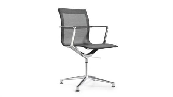 Side Swivel Chair with Glides