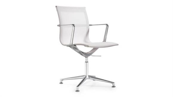 Side Swivel Chair with Glides