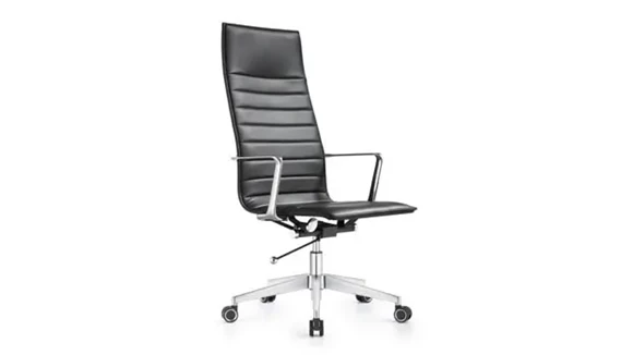 Mid-Back High-Back Executive Chair with 300 lb Capacity