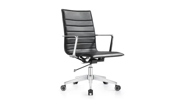 Mid-Back High-Back Conference Chair with 300 lb Capacity