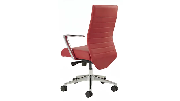 Back View - Berry Red