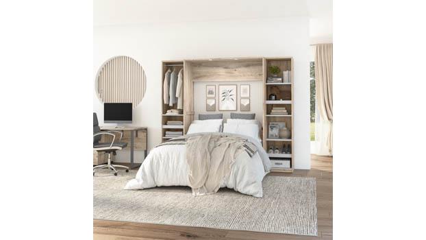Rustic Brown & White
