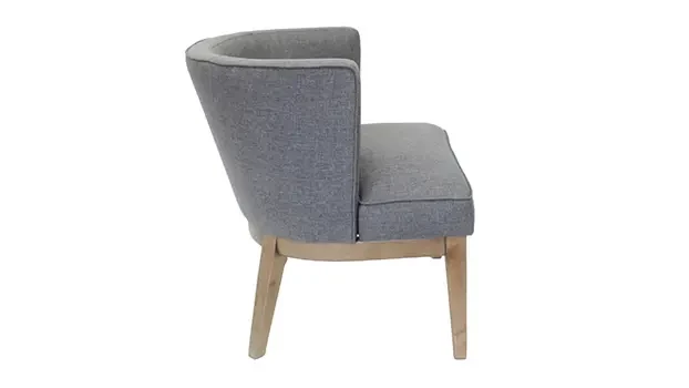 Slate Gray Fabric Side View