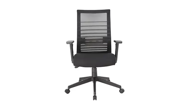 Black Mesh Front View