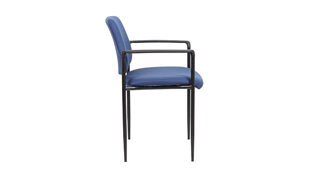 Blue Fabric Side View