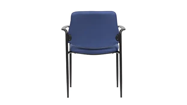 Blue Fabric Back View