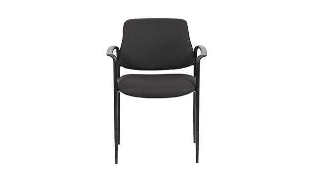 Black Fabric Front View