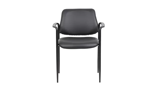 Black Vinyl Front View