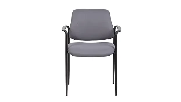 Gray Fabric Front View