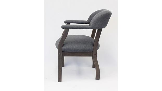 Slate Gray Fabric Side View