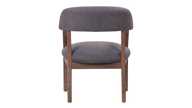 Slate Gray Fabric Back View