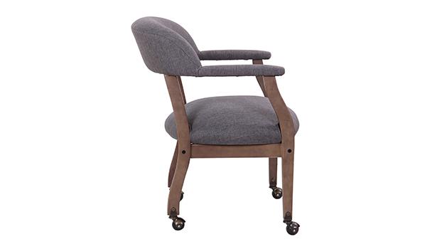 Slate Gray Fabric Side View