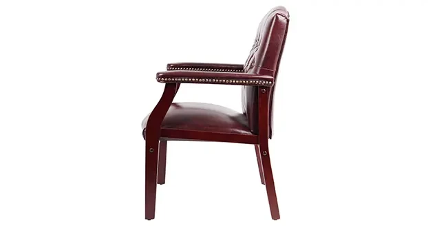 Oxblood Vinyl Left Side