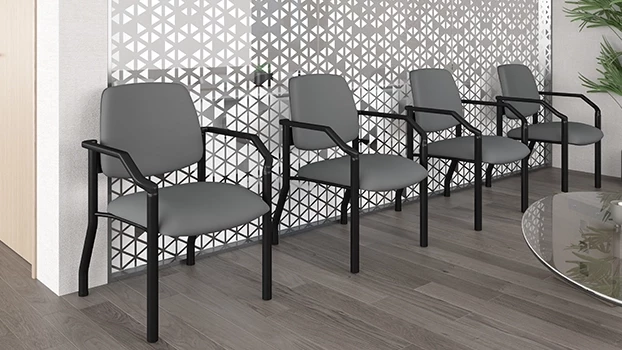 Grey Vinyl - Lobby Setting
