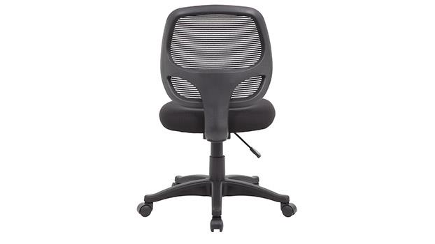 Armless Mesh Task Chair Back View