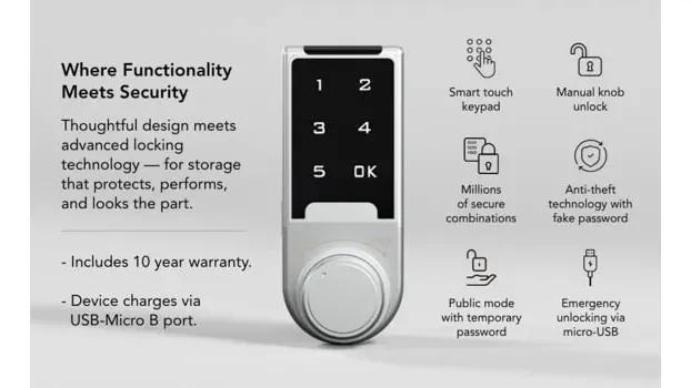 Keypad Lock Detail