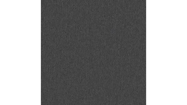 Charcoal Gray Herringbone Fabric