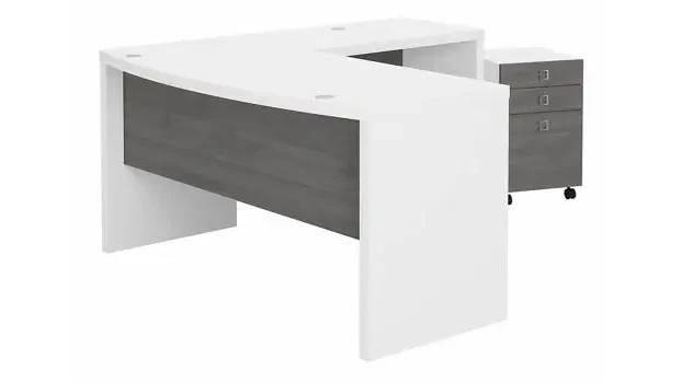 Pure White/Modern Gray