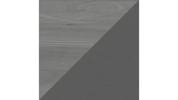 Modern Gray Laminate / Dark Gray Leather