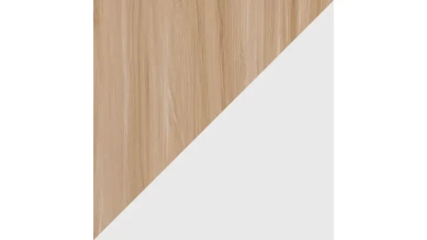 Maple/White Frame