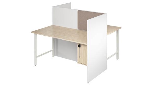 White/Natural Elm