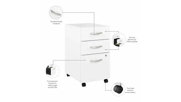 Mobile File Cabinet Details