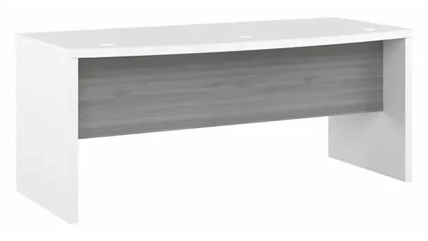 Pure White / Modern Gray