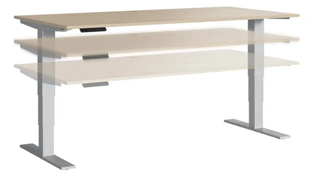 Natural Elm/Silver Base