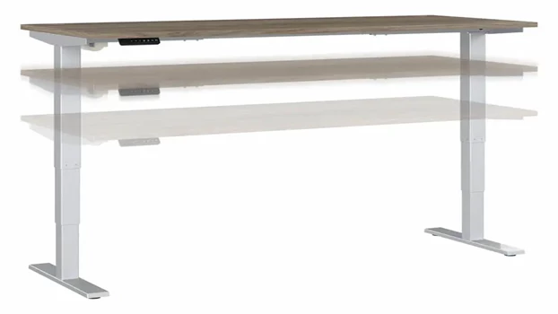 Modern Hickory / Silver Base