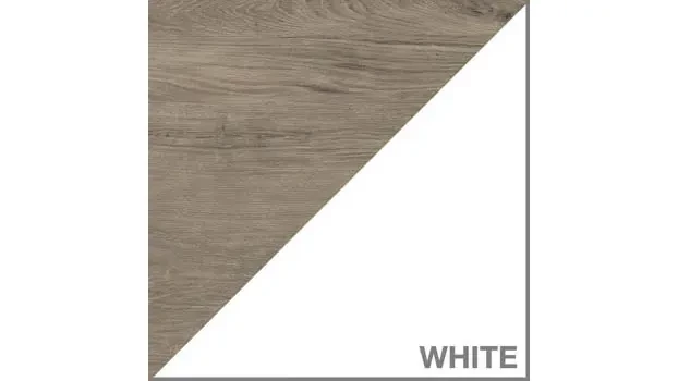 Pure White/Shiplap Gray