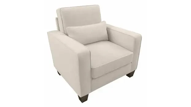 Cream Herringbone Fabric