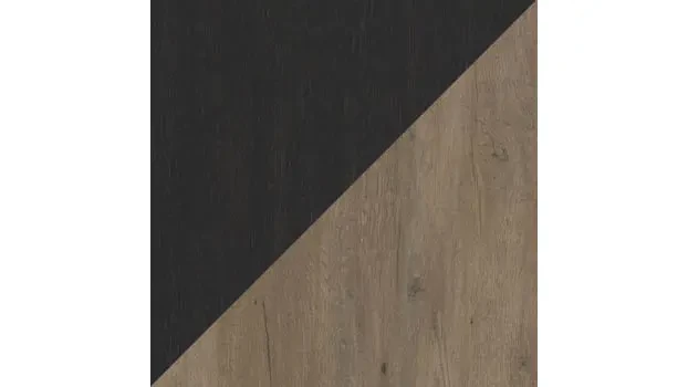 Vintage Black/Restored Tan Hickory