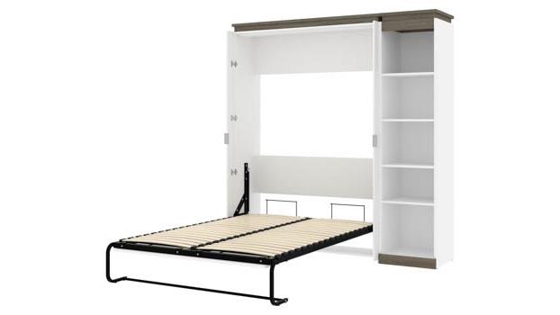 White & Walnut Gray