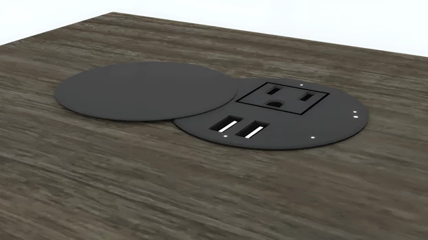 Wire Management Detail