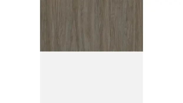 Walnut Gray & White