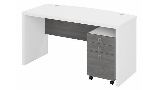 Pure White/Modern Gray