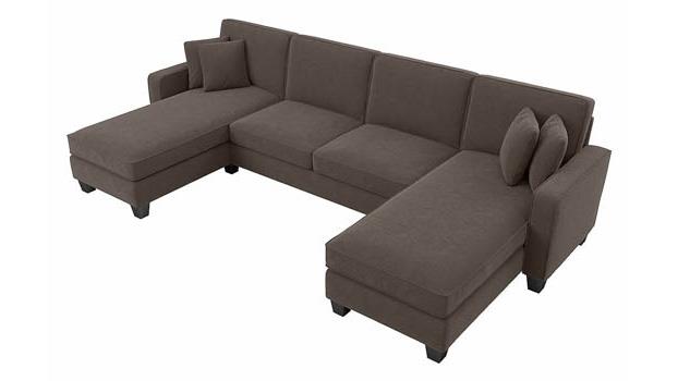 Chocolate Brown Microsuede Fabric
