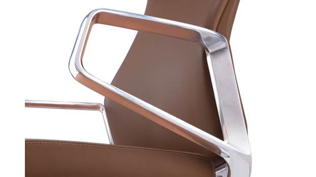 Polished Aluminum Loop Arms