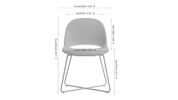 Jola - Guest Chair - Dimensions