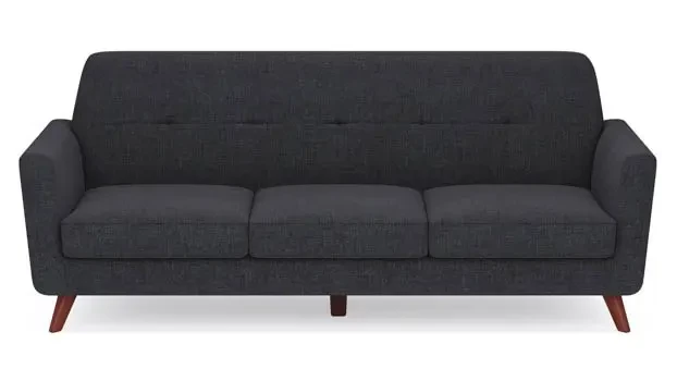 Gray Linen - Front View