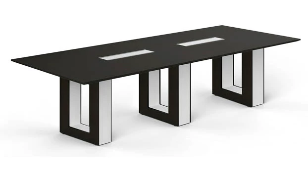 Dark Espresso Top & Base Panels / Blanco Inner Core