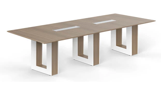 Weatherwood Walnut Top & Inner Core / Blanco Base Panels