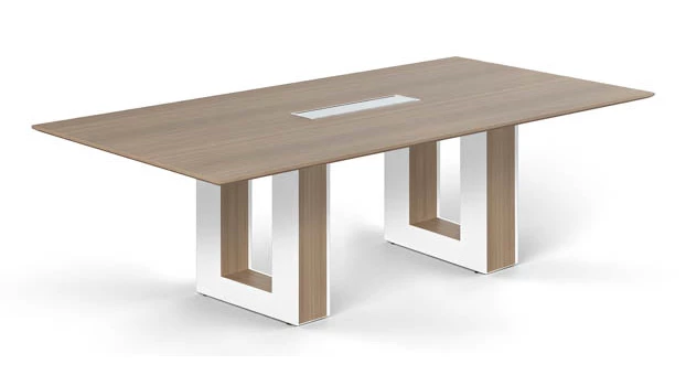 Weatherwood Walnut Top & Inner Core / Blanco Base Panels