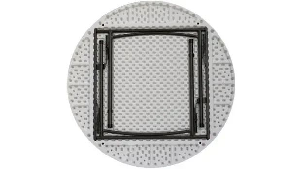 Folds flat for easy stacking & storage