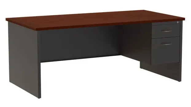 Mahogany Surface / Charcoal Frame