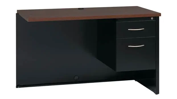 Walnut Surface / Black Frame