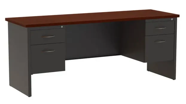 Mahogany Surface / Charcoal Frame