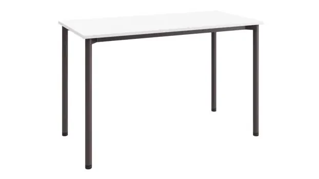 Designer White Top / Black Coffee Frame