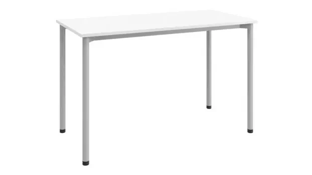 Designer White Top / Silver Frame