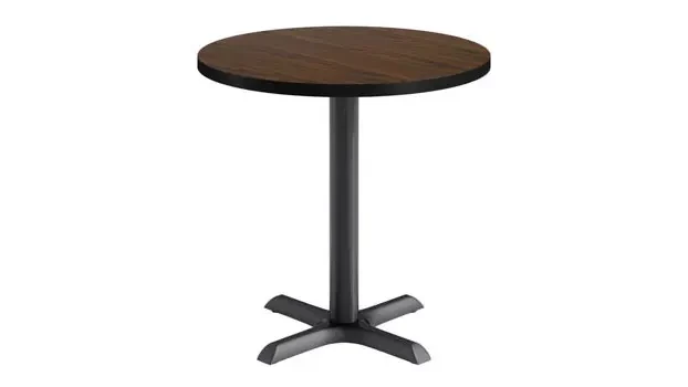 Black base / Walnut top